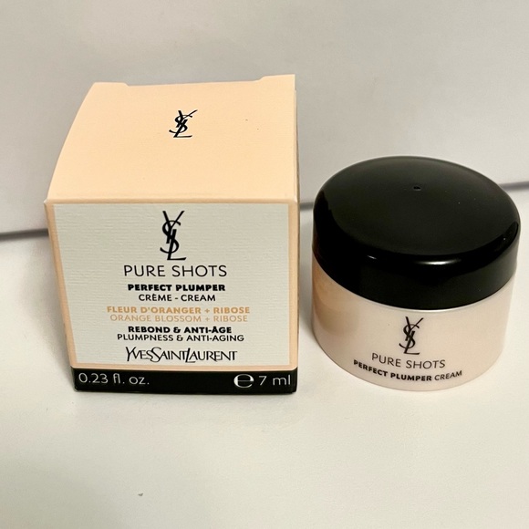 YSL PURE SHOTS PERFECT PLUMPER CREAM (7ml) (ORANGE BLOSSOM + RIBOSE) - Picture 1 of 6